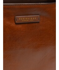THE BRIDGE CARLOTTA Einkaufstasche aus Leder BRAUN - Damentaschen - 3