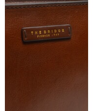 THE BRIDGE LUCIA Schultertasche aus Leder BRAUN - Damentaschen - 3