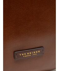 THE BRIDGE LUCIA Hobo-Umh&auml;ngetasche aus Leder BRAUN - Damentaschen - 3