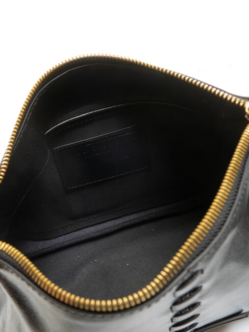 FEBE Ledersch&ouml;nheit mit Z&ouml;pfen Schwarzes Gold - Beauty-Case