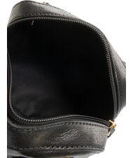 THE BRIDGE DAPHNE Mini-Kofferraumtasche aus Leder Schwarzes Gold - Damentaschen - 7