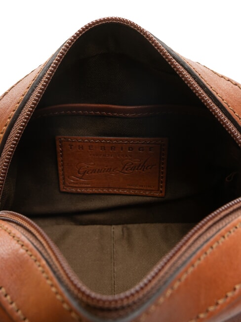 DAPHNE Kameratasche aus Leder BRAUN - Damentaschen