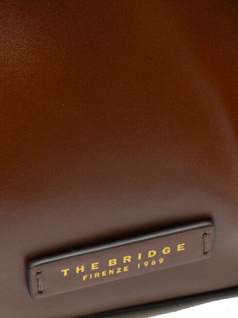 CAMILLA Beuteltasche aus Leder BRAUN - Damentaschen