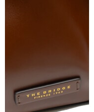 THE BRIDGE CAMILLA Beuteltasche aus Leder BRAUN - Damentaschen - 3