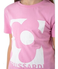 TRUSSARDI GRIGES Set aus T-Shirt und Bermudashorts rosa/grau meliert - Trainingsanz&uuml;ge f&uuml;r Kinder - 2