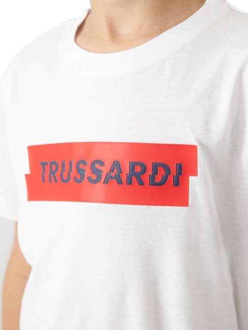 TOMMES Set aus T-Shirt und Bermudashorts wei&szlig;/meerblau - Trainingsanz&uuml;ge f&uuml;r Kinder