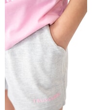 TRUSSARDI GRIGES Set aus T-Shirt und Bermudashorts rosa/grau meliert - Trainingsanz&uuml;ge f&uuml;r Kinder - 3