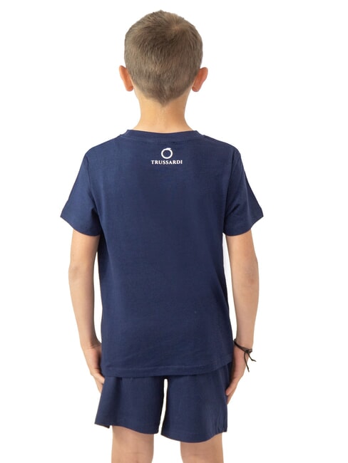 TOPALA Set aus T-Shirt und Bermudashorts meerblau/meerblau - Trainingsanz&uuml;ge f&uuml;r Kinder