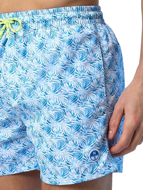 VOLLEY Bedruckter Boxer-Badeanzug Kombination 40 - Herrenbadehosen