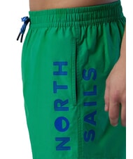 NORTH SAILS VOLLEY Boxerkost&uuml;m mit seitlichem Logo gr&uuml;ne Biene - Herrenbadehosen - 4