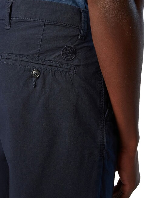FREEDOM Chino-Shorts aus Baumwolle Navy blau - Hosen Herren