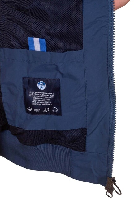 SAILOR Leichte Rei&szlig;verschlussjacke dunkler Denim - Herrenjacken