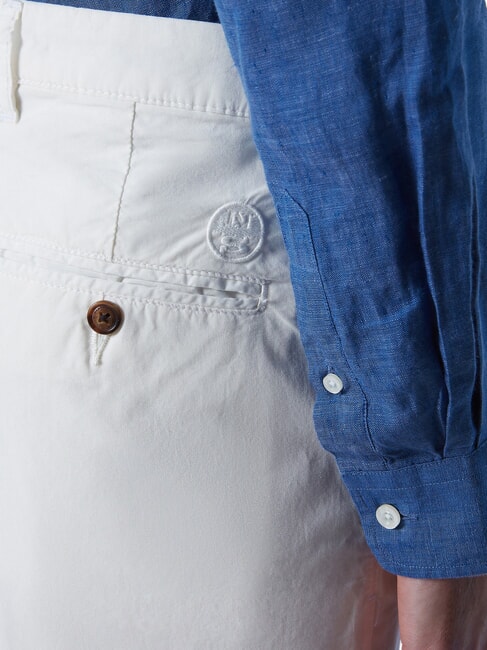 FREEDOM Chino-Shorts aus Baumwolle Wei&szlig; - Hosen Herren