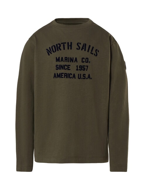 GRAPHIC KIDS Lang&auml;rmliges Baumwollhemd Teebl&auml;tter - Kinder-T-Shirt