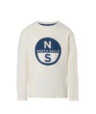 NORTH SAILS GRAPHIC KIDS Lang&auml;rmliges Baumwollhemd M&auml;usespeck - Kinder-T-Shirt - 3