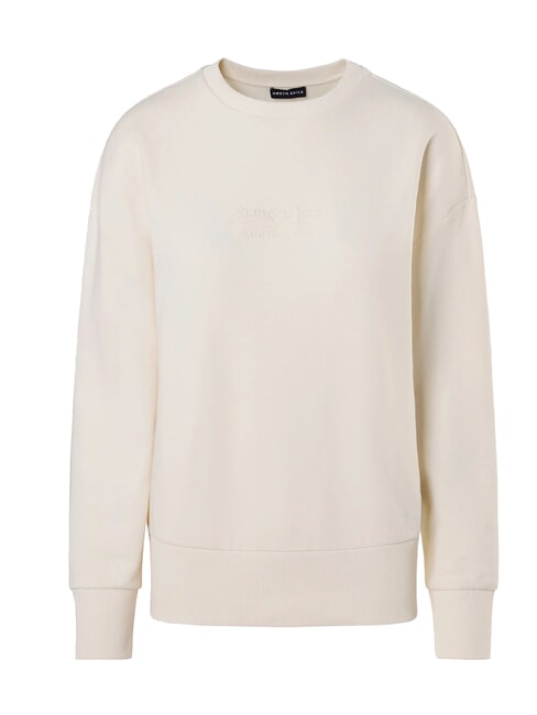 BASIC Sweatshirt mit Rundhalsausschnitt aus Baumwolle M&auml;usespeck - Sweatshirts Damen