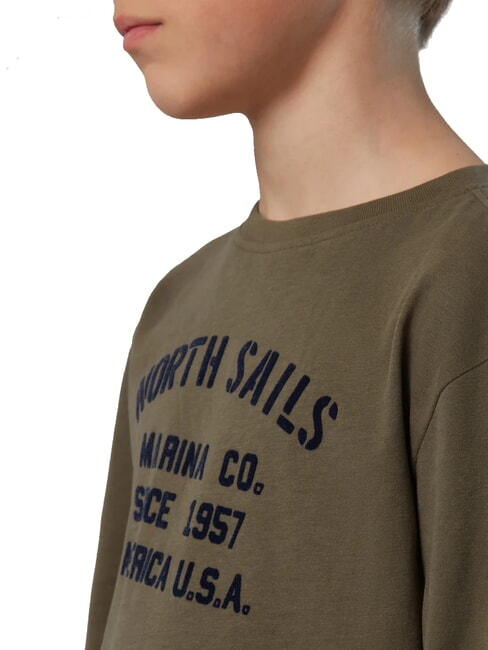 GRAPHIC KIDS Lang&auml;rmliges Baumwollhemd Teebl&auml;tter - Kinder-T-Shirt