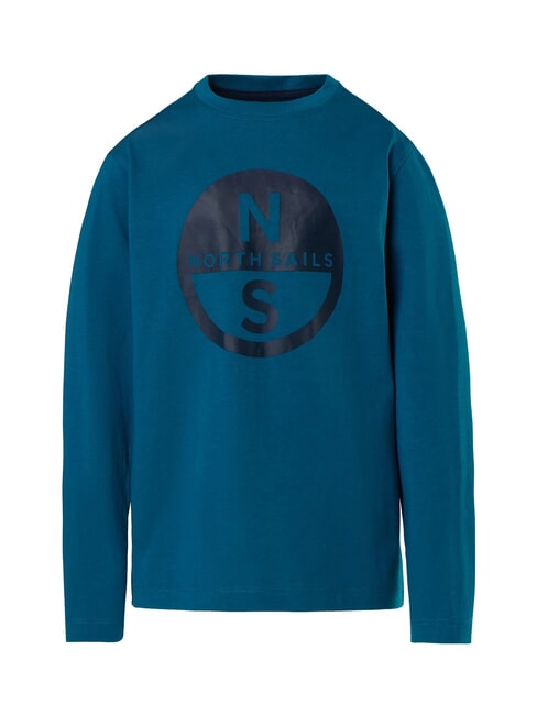 GRAPHIC KIDS Lang&auml;rmliges Baumwollhemd wassergr&uuml;n - Kinder-T-Shirt