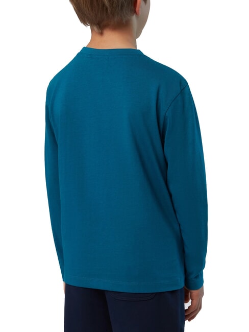 GRAPHIC KIDS Lang&auml;rmliges Baumwollhemd wassergr&uuml;n - Kinder-T-Shirt