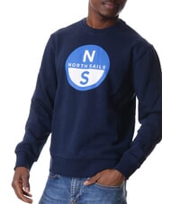 NORTH SAILS GRAPHIC Sweatshirt mit Rundhalsausschnitt aus Baumwolle - Sweatshirts Herren