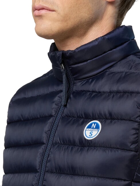 SKYE &Auml;rmellose Jacke Navy blau - &Auml;rmellose Jacken f&uuml;r M&auml;nner