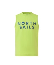 NORTH SAILS PRINTED KIDS Baumwollpullover mit Armausschnitt saurer Kalk - Kinder-T-Shirt - 4