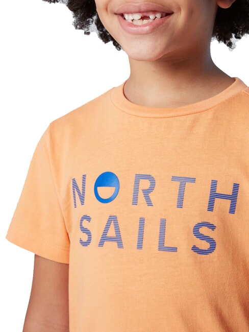 STRIPED KIDS Kurzarm-T-Shirt Mandarine - Kinder-T-Shirt