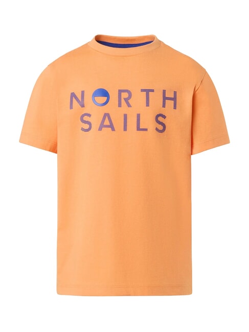 STRIPED KIDS Kurzarm-T-Shirt Mandarine - Kinder-T-Shirt