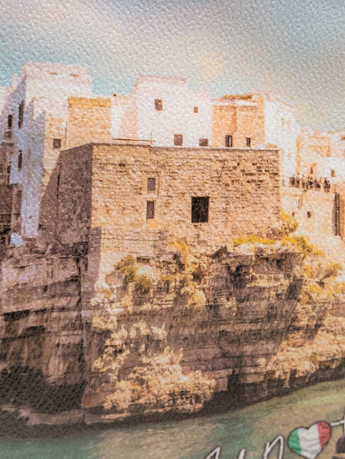 YESBAG Umh&auml;ngetasche mit Print polignano - Damentaschen