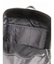 PIQUADRO URBAN  15,6-Zoll-Laptop-Rucksack aus Leder GRAU - PC-Rucks&auml;cke - 6