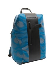 PIQUADRO BRIEF 2 Laptoprucksack 14" Camou / Blau - PC-Rucks&auml;cke - 4