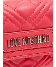 LOVE MOSCHINO QUILTED S Mini-Umh&auml;ngetasche Fuchsie - Damentaschen - 3