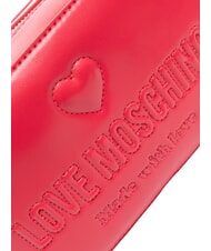 LOVE MOSCHINO MADE WITH LOVE Mini-Umh&auml;ngetasche Fuchsie - Damentaschen - 3