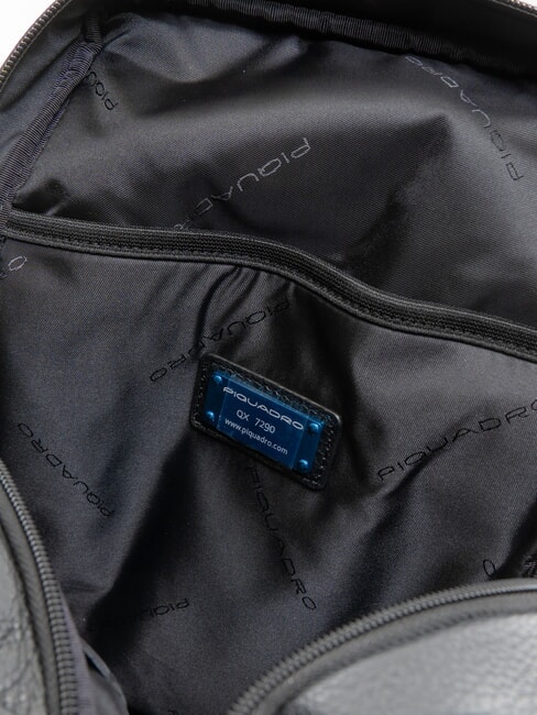 VIBE One-Shoulder-Tasche aus Leder Schwarz - Umh&auml;ngetaschen Herren