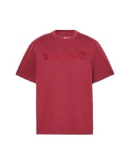 TIMBERLAND EMBROIDERY TONAL Baumwoll t-shirt Cordovan - Herren-T-Shirts - 4