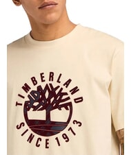 TIMBERLAND HOLIDAY FRONT GRAPHIC Baumwoll-T-Shirt Angora - Herren-T-Shirts - 3
