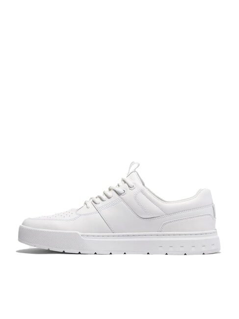 MAPLE GROVE Leder-Sneakers wei&szlig;es Vollkorn - Herrenschuhe