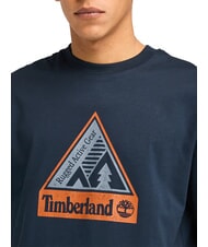 TIMBERLAND OUTDOOR INSPIRED  Baumwoll-T-Shirt dunkler Saphir - Herren-T-Shirts - 3