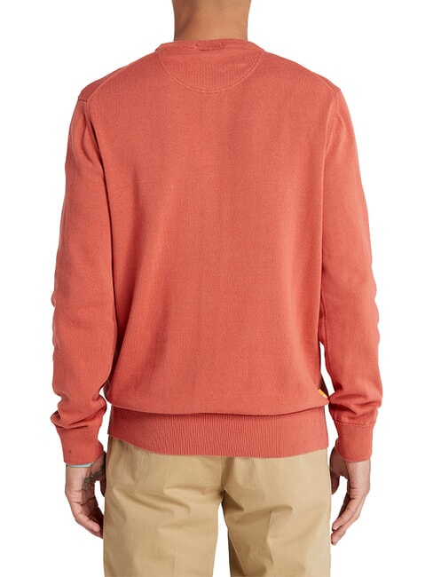 WILLIAMS RIVER Pullover mit Rundhalsausschnitt Chili-&Ouml;l - Herrenpullover