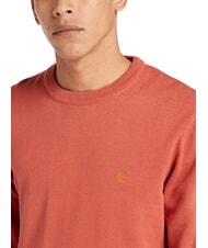 TIMBERLAND WILLIAMS RIVER Pullover mit Rundhalsausschnitt Chili-&Ouml;l - Herrenpullover - 3