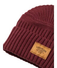 TIMBERLAND RIBBED Hut mit Manschette gelbbrauner Portwein - M&uuml;tzen/H&uuml;te - 2