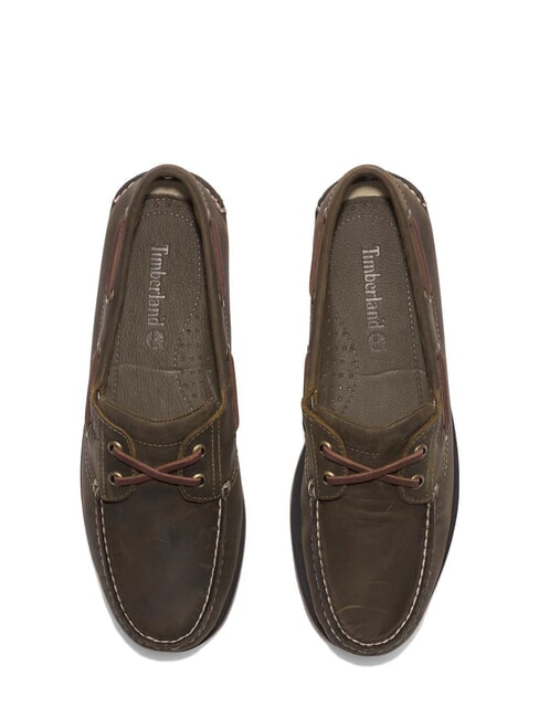 CLASSIC BOAT  Schuhe aus Wildleder Olive - Herrenschuhe