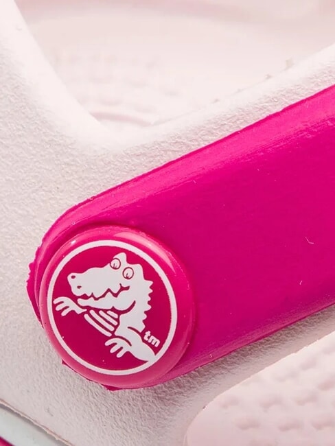 CROCBAND&acirc;&cent; KIDS Sandale kaum rosa/bonbonrosa - Kinderschuhe