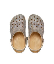 CROCS CLASSIC TWEED CLOG Pantoffel-Sabot Weizen - Schuhe Unisex - 4