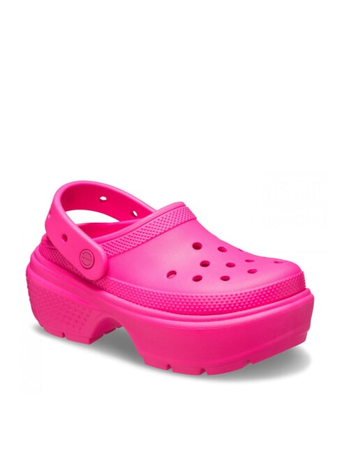 STOMP CLOG W Plateau-Clog-Hausschuh rosa Schwarm - Schuhe Unisex