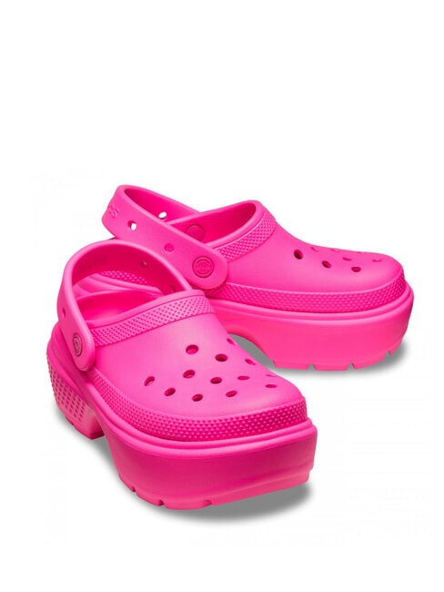 STOMP CLOG W Plateau-Clog-Hausschuh rosa Schwarm - Schuhe Unisex