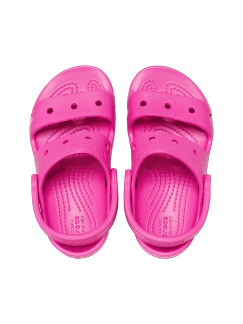 CLASSIC CROCS SANDAL T Slipper mit B&auml;ndern Saft - Kinderschuhe