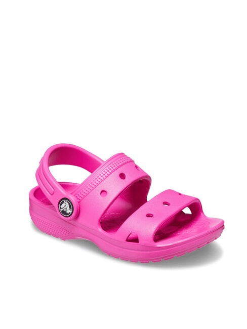 CLASSIC CROCS SANDAL T Slipper mit B&auml;ndern Saft - Kinderschuhe