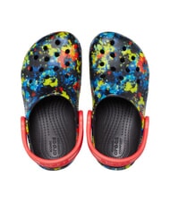 CROCS CLASSIC TIEDYE GRAPHIC GLOG T Sandalen-Sabot t&uuml;rkisches Tonic/Mult - Kinderschuhe - 4