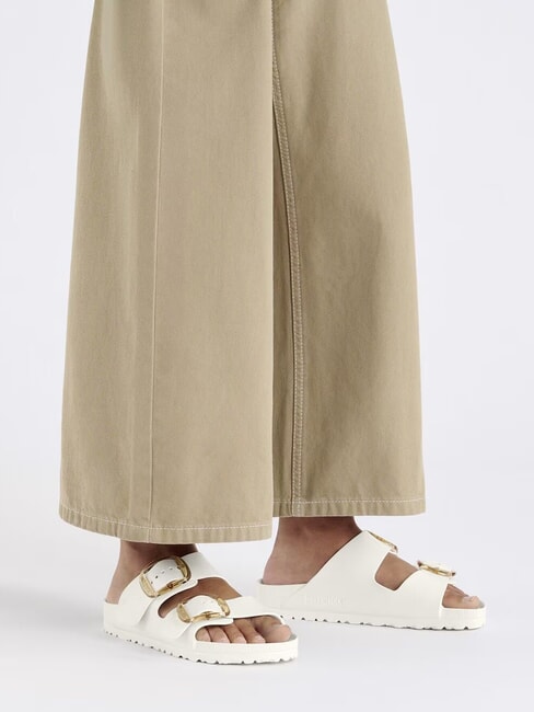 ARIZONA BIG BUCKLE EVA Gummipantoffeln Eierschale - Damenschuhe